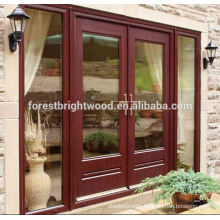 2014 New Products Double Exterior Wooden Door French Door for Balcony